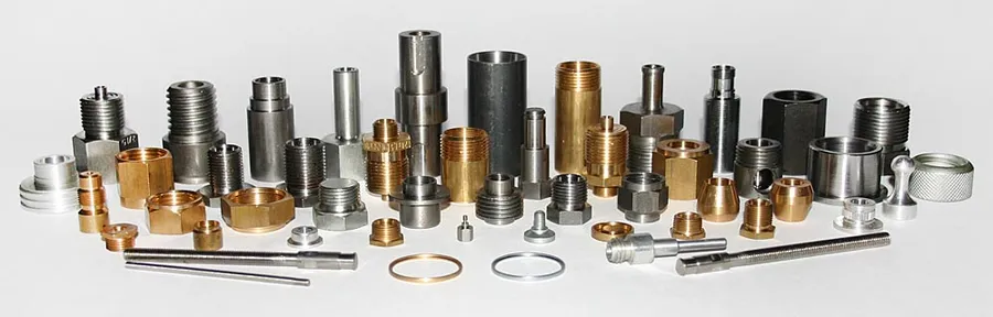 Overview of turned parts made by Barluskat